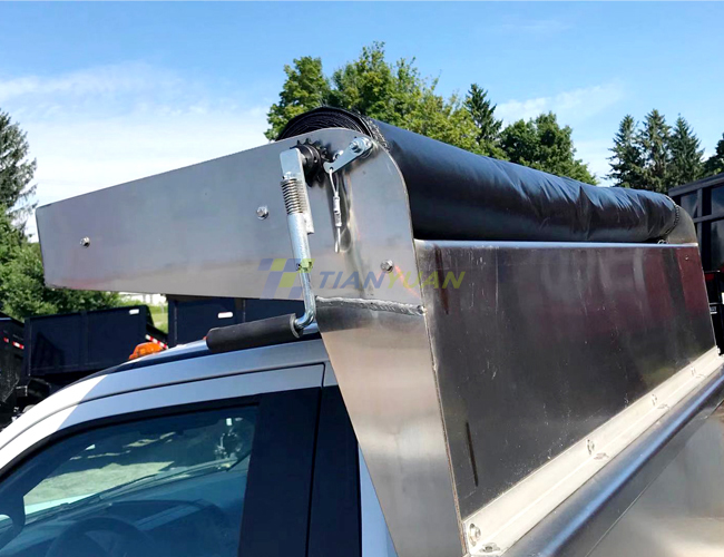 pvc vinyl dump truck tarp