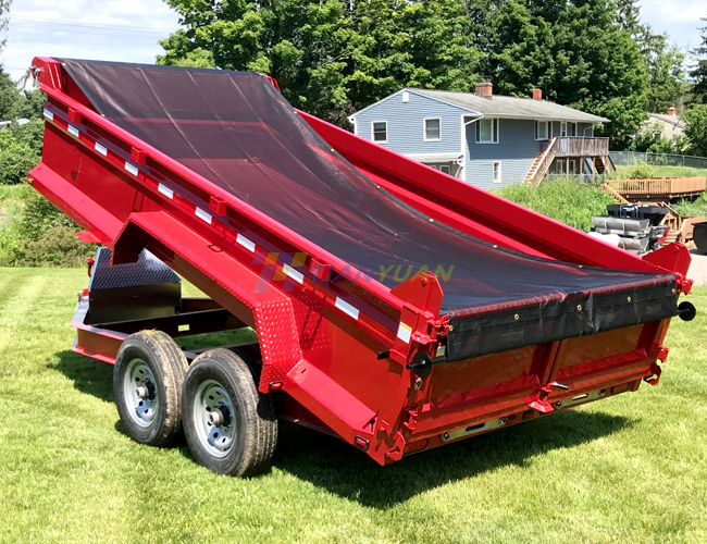 pvc dump truck tarp